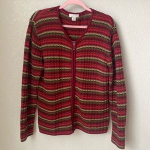 Vintage Y2K Multicolor striped sweater